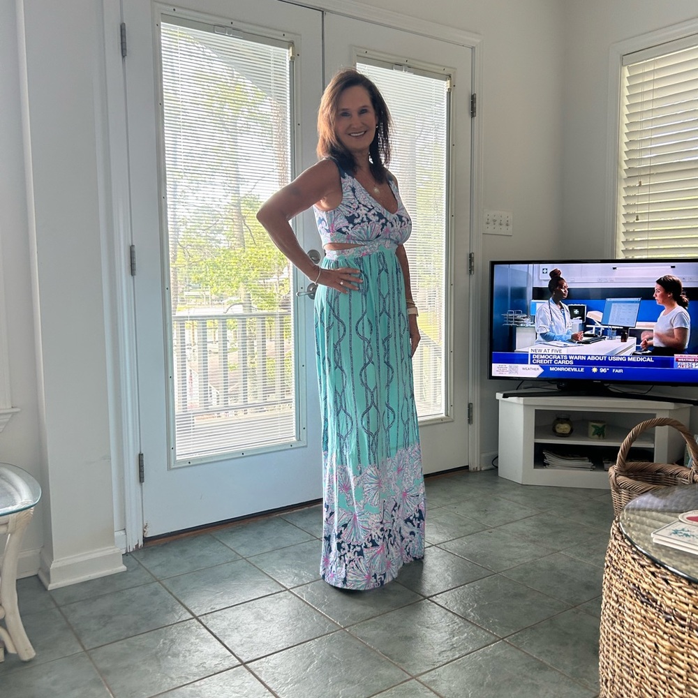 Lilly Pulitzer Marcia Maxi Dress size 6